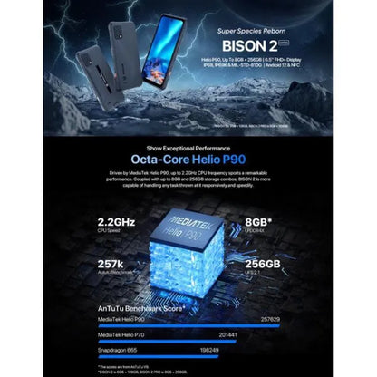 UMIDIGI BISON GT2 PRO 5G Global High Screen Smart Outdoor Three Proof Mobile Phone