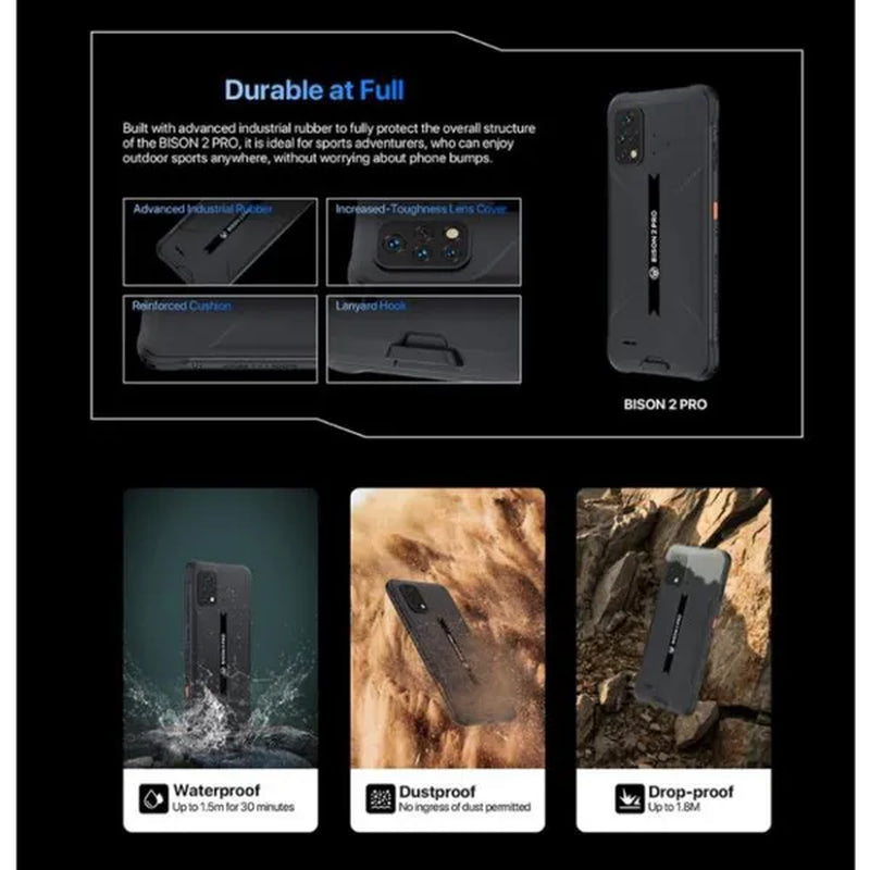 UMIDIGI BISON GT2 PRO 5G Global High Screen Smart Outdoor Three Proof Mobile Phone