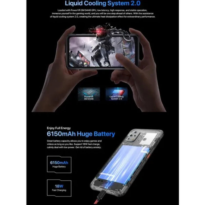 UMIDIGI BISON GT2 PRO 5G Global High Screen Smart Outdoor Three Proof Mobile Phone